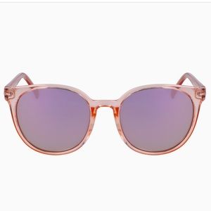 Brand New Cole Haan Crystal Pink Classic Round Sunglasses (w/o tags)